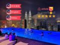 133 Platinum Suites KLCC 51F Infinity Pool SKYBAY - Kuala Lumpur クアラルンプール - Malaysia マレーシアのホテル