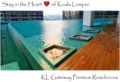 KL Gateway Premium Residences 2BR Bangsar South - Kuala Lumpur クアラルンプール - Malaysia マレーシアのホテル