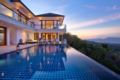 Ban Lealay - Luxury 4 bedroom villa on Bophut Hill - Koh Samui コ サムイ - Thailand タイのホテル