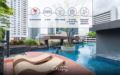 HappyZleepy S13 41 Nana&Asoke BTS/Resort pool/4Pax - Bangkok - Thailand Hotels