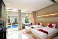 pool villa - luxury bedroom pool front - Phuket プーケット - Thailand タイのホテル