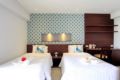 Twin bed located on Sukhumvit Rd. - Bangkok バンコク - Thailand タイのホテル